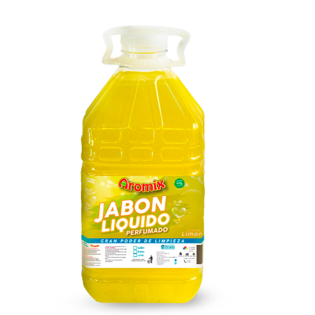 JABON LIQUIDO LIMON AROMIX GALON - 3.800 LT