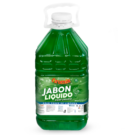 JABON LIQUIDO MANZANA AROMIX GALON - 4.000 LT