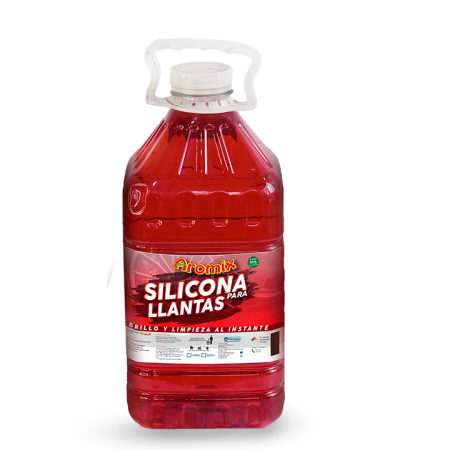 SILICONA PARA LLANTA AROMIX GALON - 4.000 LT